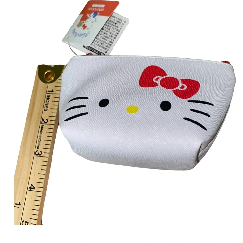 Sanrio Mini Pouch Set Hello Kitty & Pompompurin Coin Makeup Bag New w/ Tags